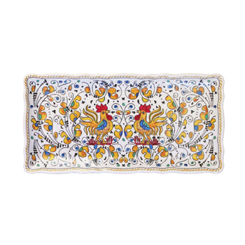 Rooster Yellow Biscuit Tray